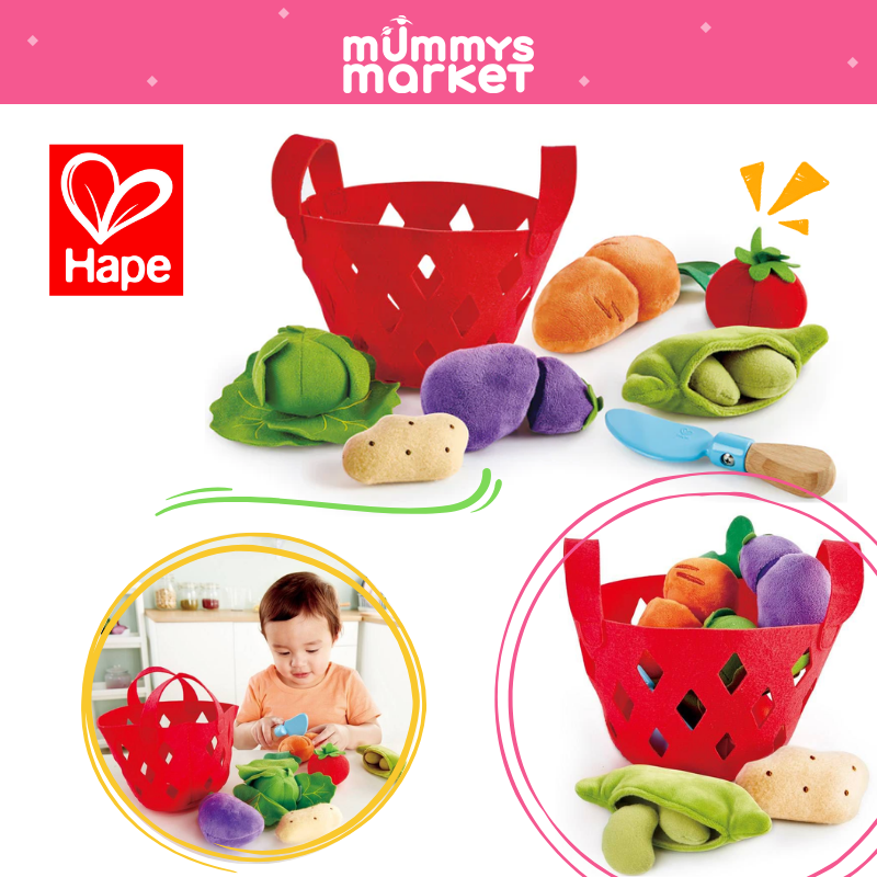 Hape Toddler Vegetable Basket (E3167)